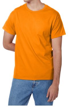 Alliance Custom T-shirts- Hanes Authentic T 5250T- Safety Orange sizes S-XL