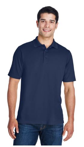 88181 CORE365 Men's Origin Performance Piqué Polo-2XL and up Left chest embroidery