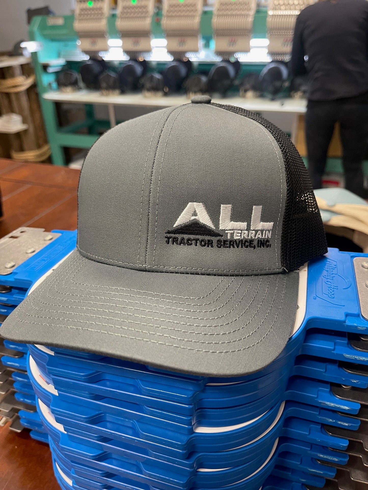 All-Terrain 104C Gt/Blk/GT Custom Hat