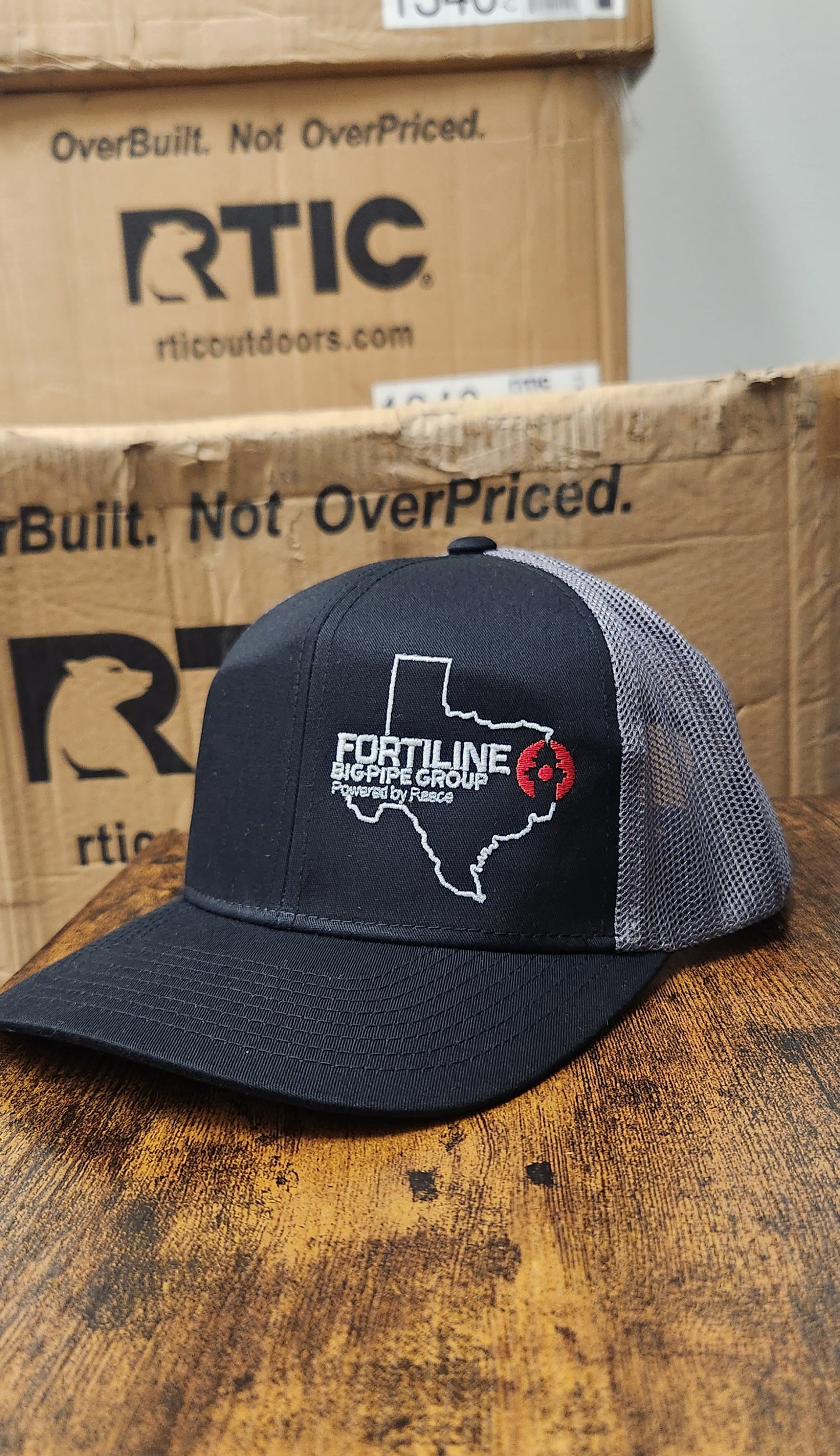 Custom Hat- Fortiline BPG Texas- C813 Port Authority® Flexfit® Cotton Twill Cap