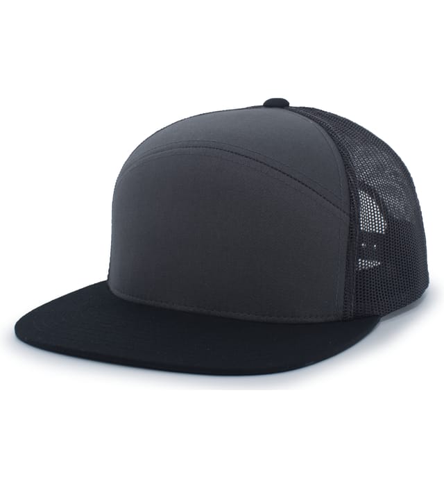 P787 6-PANEL ARCH TRUCKER SNAPBACK CAP