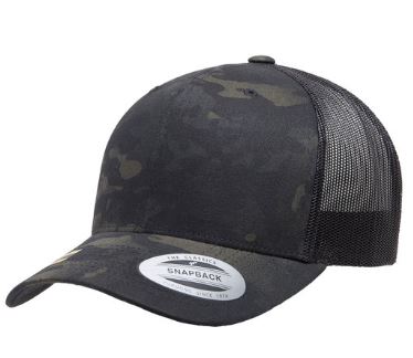 Tucker Outdoors 6606MC Black Multicam Cap