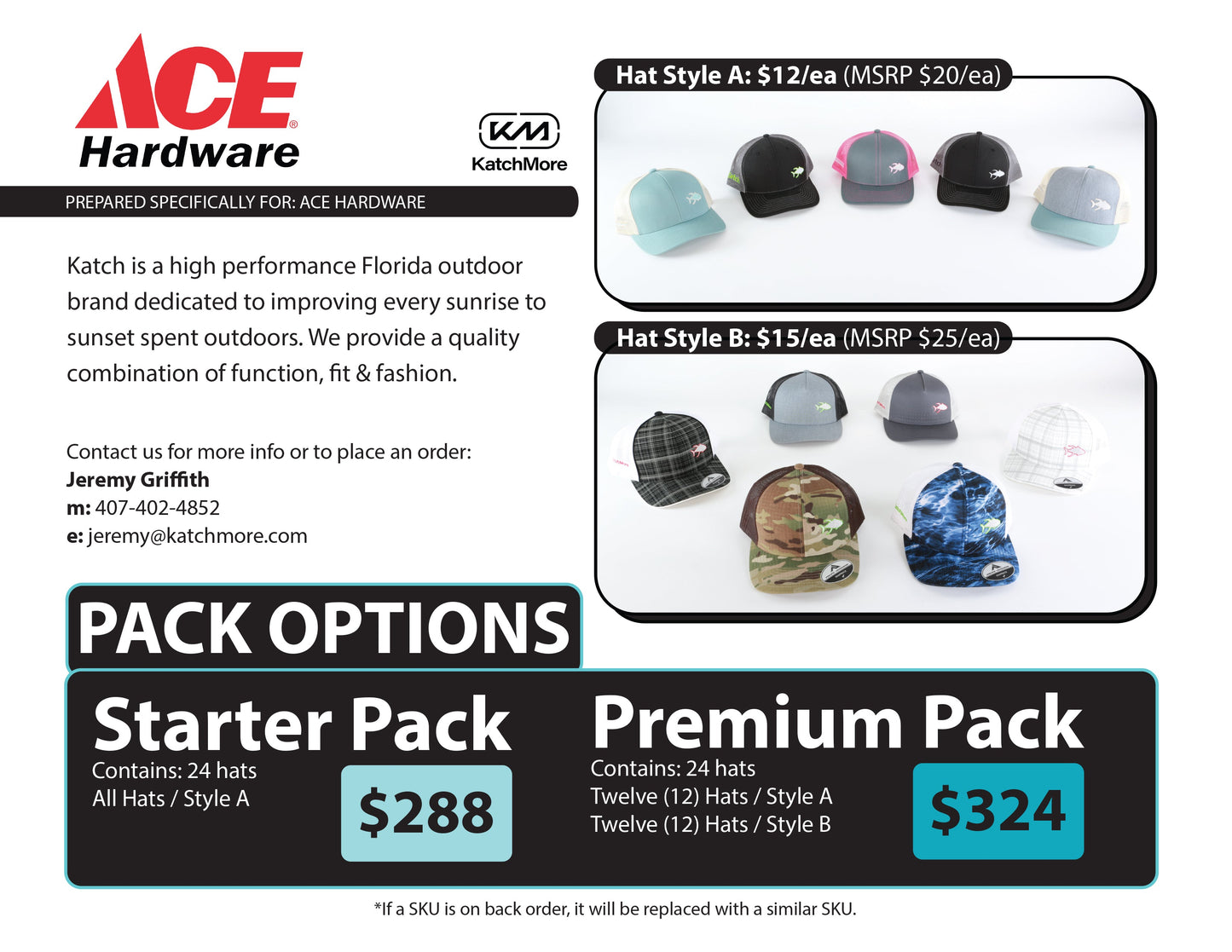 Wholesale Starter pack