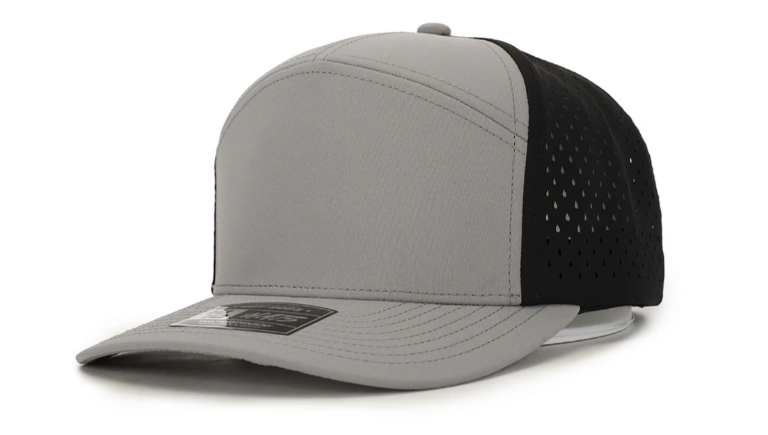 AMES - 1010 7 Panel Hats with Leather Patches