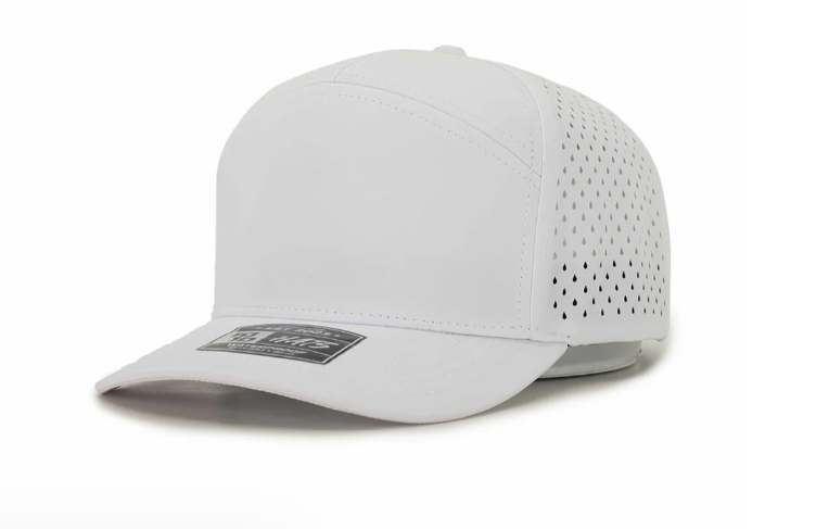 AMES - 1010 7 Panel Hats with Leather Patches