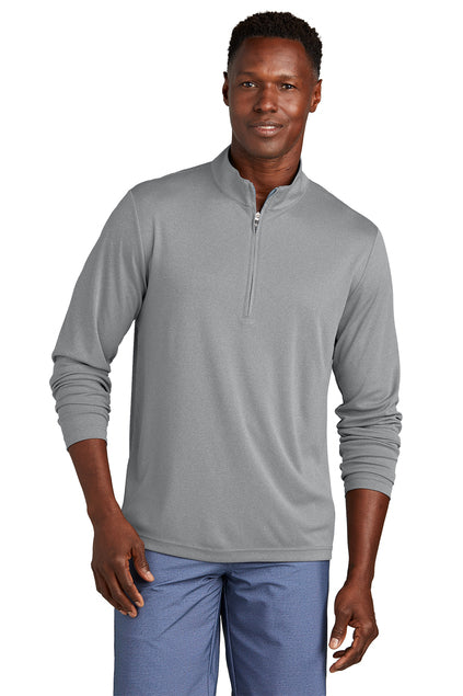 TM1MY397 TravisMathew Coto Performance 1/4-Zip - Logo Embroidered on Left Chest