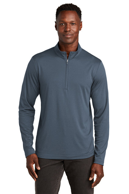 TM1MY397 TravisMathew Coto Performance 1/4-Zip - Logo Embroidered on Left Chest