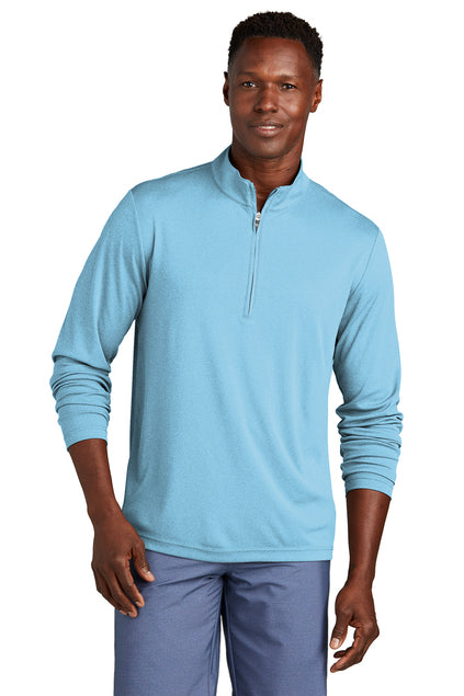 TM1MY397 TravisMathew Coto Performance 1/4-Zip - Logo Embroidered on Left Chest