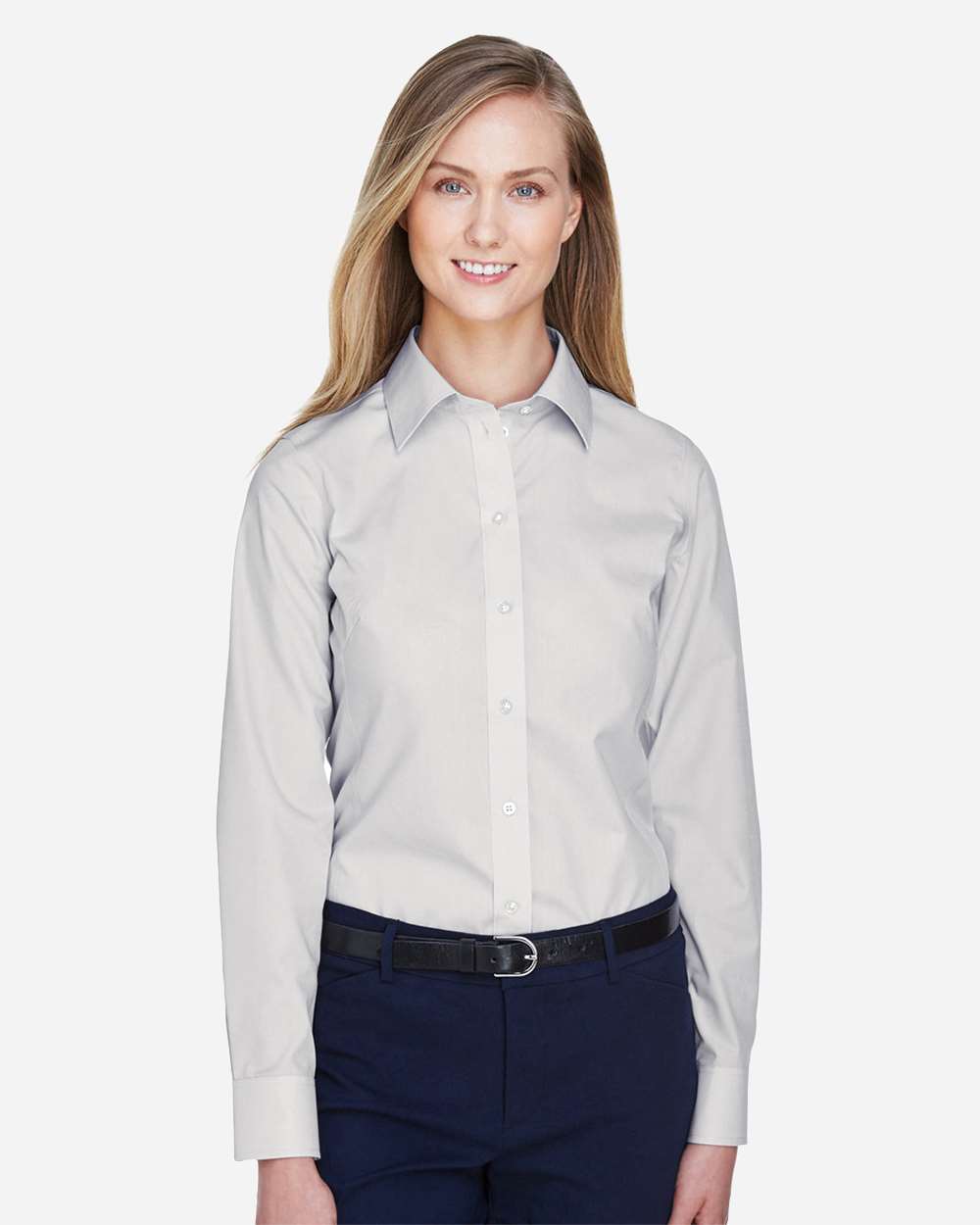 Devon & Jones Ladies' Crown Collection® Solid Broadcloth Woven Shirt D62010W