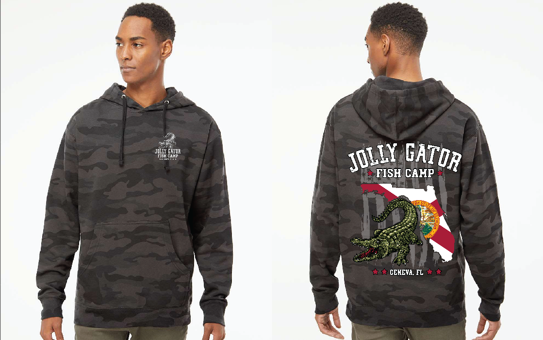 Jolly Gator - Independent Trading Co. - Youth Midweight Hooded Sweatshirt - SS4001Y